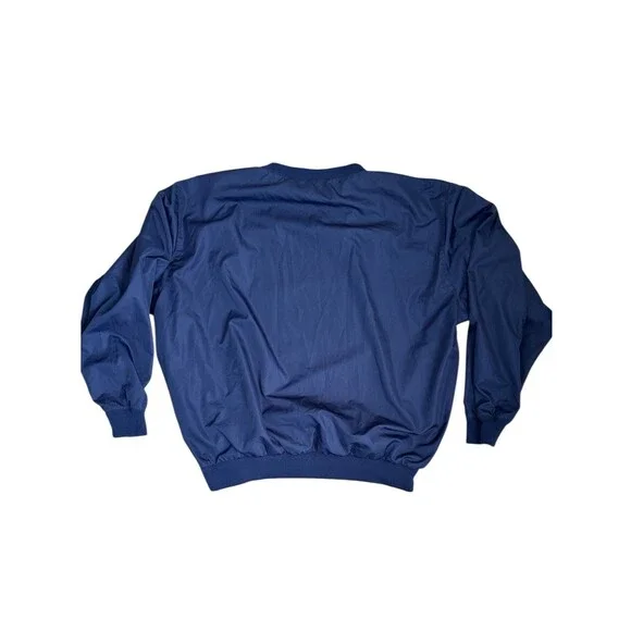 Vintage Polo Golf Ralph Lauren Windbreaker Pullover Jacket XL - Navy Blue Mesh L - Picture 2 of 7